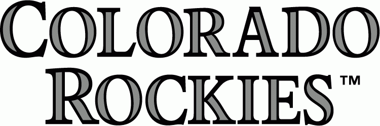 Colorado Rockies 1993-Pres Wordmark Logo iron on transfers for fabric